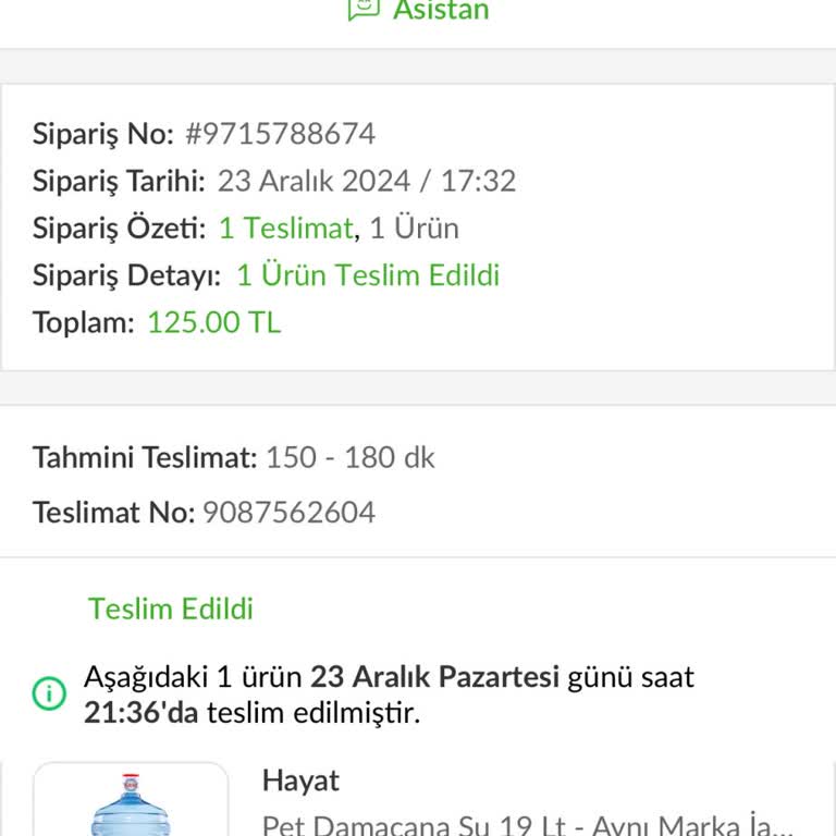 Teslim Edilmeyen Sipariş Ve Yanıltıcı Bilgilendirme