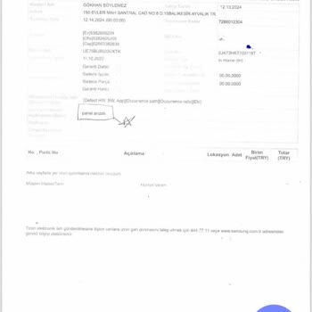 Samsung TV Panel Sorunu Ve Garanti Mağduriyeti