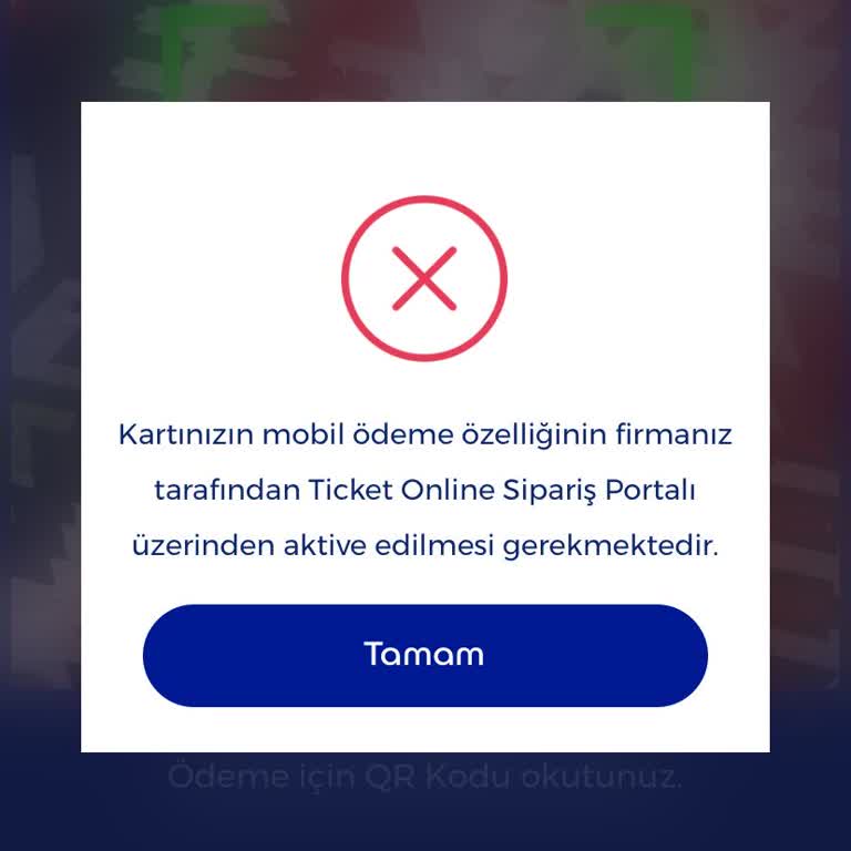 Online Ve QR Ödemelerde Aniden Yaşanan Sorun