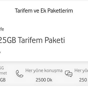 Vodafone Tarife Değişikliğinde Fahiş Fiyat Ve Tutarsızlık Sorunu