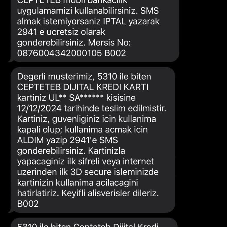 Yanıltıcı Nakit Avans Bilgilendirmesi