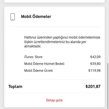 Vodafone'dan Sebepsiz İtunes Ücretlendirmesi Şoku