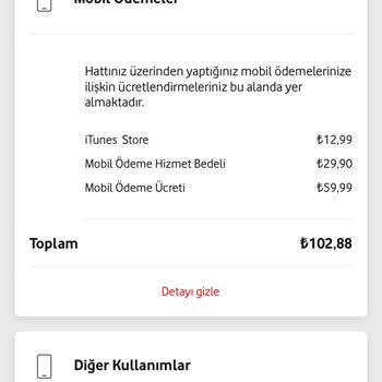 Vodafone'dan Sebepsiz İtunes Ücretlendirmesi Şoku