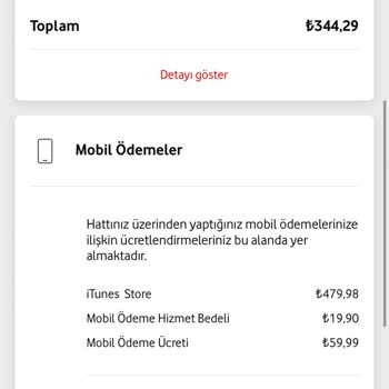 Vodafone'dan Sebepsiz İtunes Ücretlendirmesi Şoku