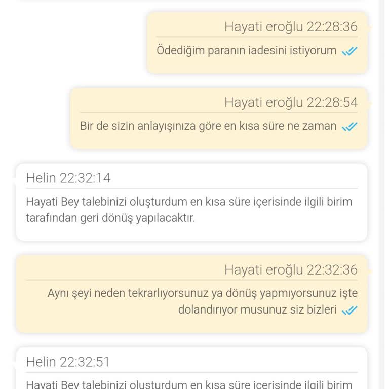 Müşteri Hizmetleri Ve Kargo Sürecinde Yaşanan Sorunlar