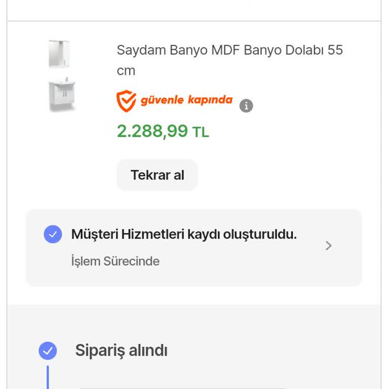 Hepsiburada Siparişim Teslim Edilmedi