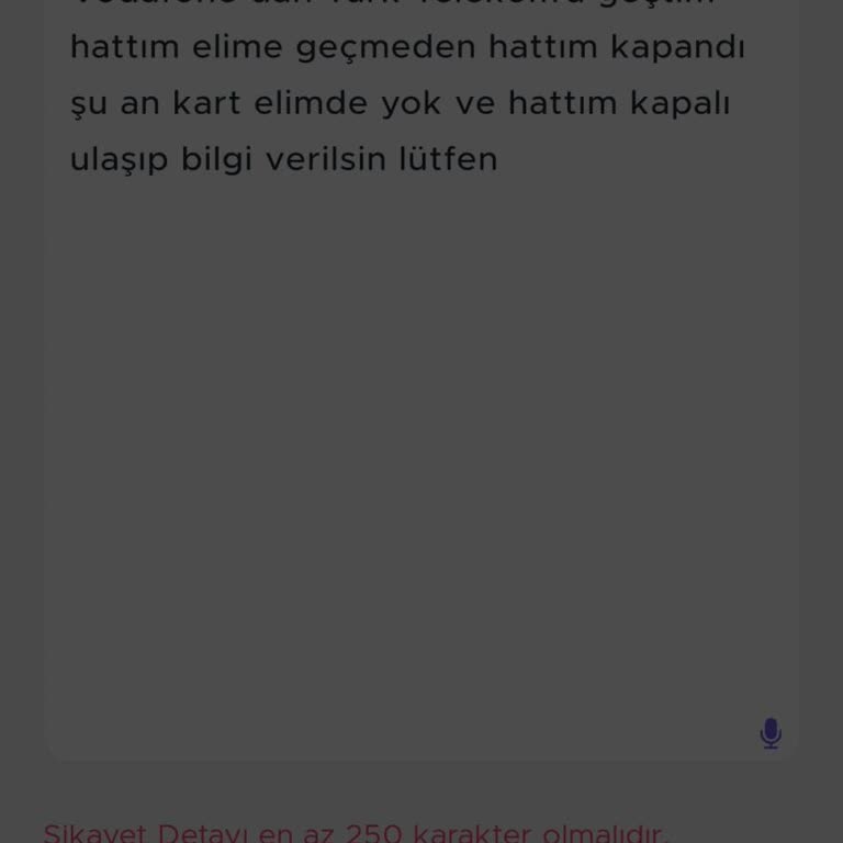 Hattım Kapalı, Bilgi Alamıyorum