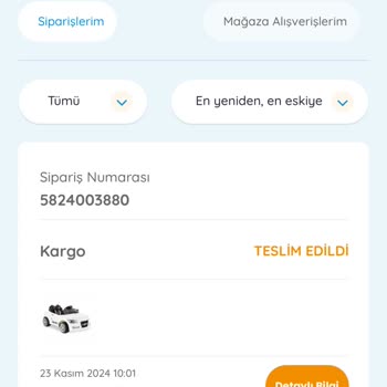 Yanlış Ürün Gönderimi Ve Müşteri Hizmetleri Sorunu