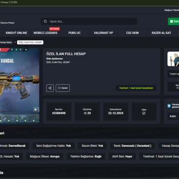 GameSatış'ta Hesap Güvenliği Sorunu!