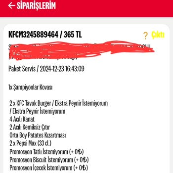 KFC Siparişinde Uzun Bekleyiş Ve İlgisizlik