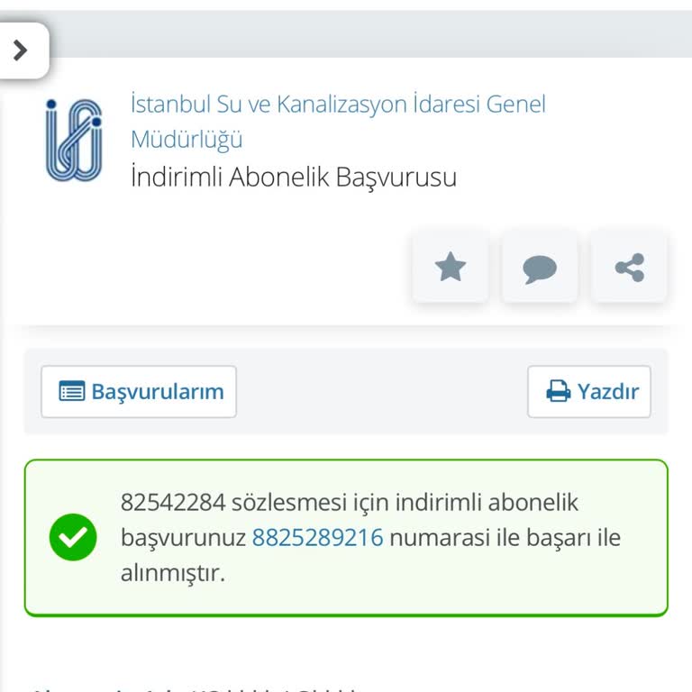 Engelli Su İndirimi Başvurum Neden Hala İşlemde?