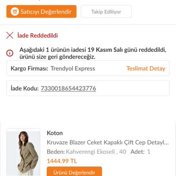 Yanlış İade Süreci Ve Mağduriyet