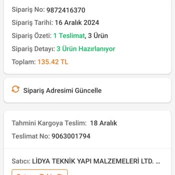 Trendyol'da Uzayan Sipariş Süreci Ve İlgisizlik