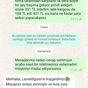 Yanıltıcı İade Politikası Ve İletişim Sorunları
