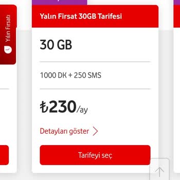 Vodafone'un Ani Kampanya Sonu Hayal Kırıklığı