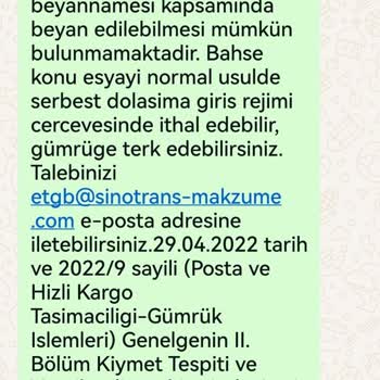 Gümrükte Haksız El Koyma Ve Çifte Vergilendirme Sorunu