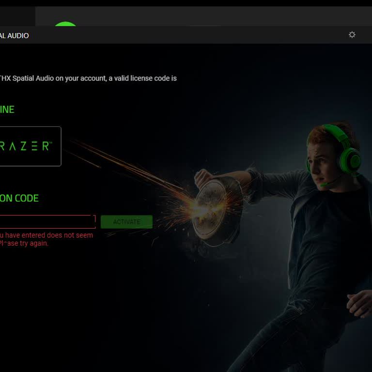 Razer Kulaklıkta Aktivasyon Kodu Sorunu