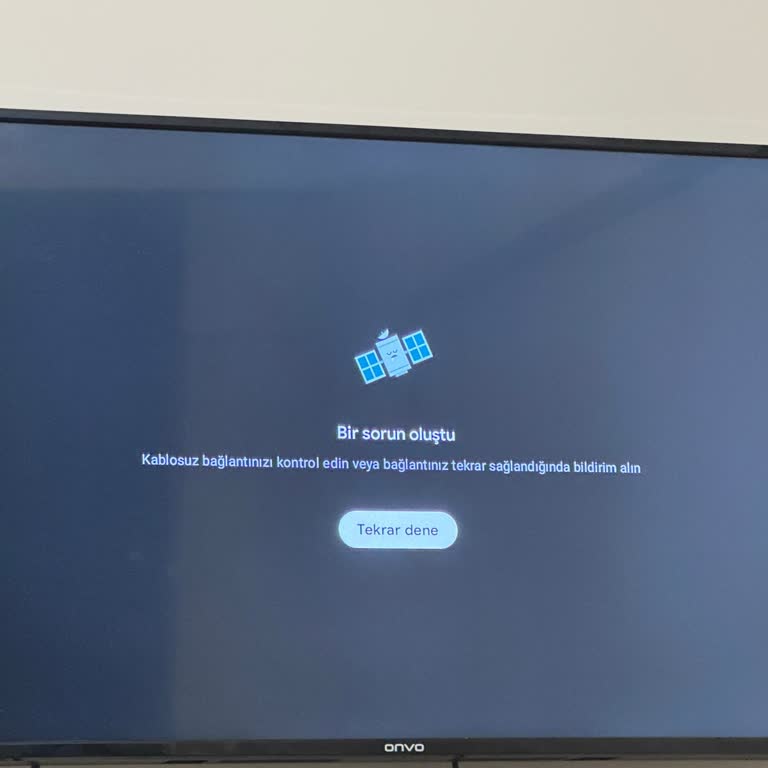 Onvo TV'de Google Hizmetleri Sorunu