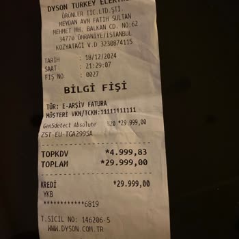 Dyson Ayaklık Kampanyası Mağduriyeti