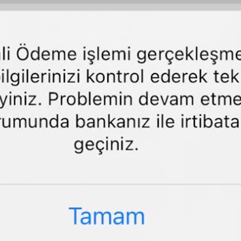 Ziraat Bankası Kredi Kartı İle İnternet Alışverişi Sorunu