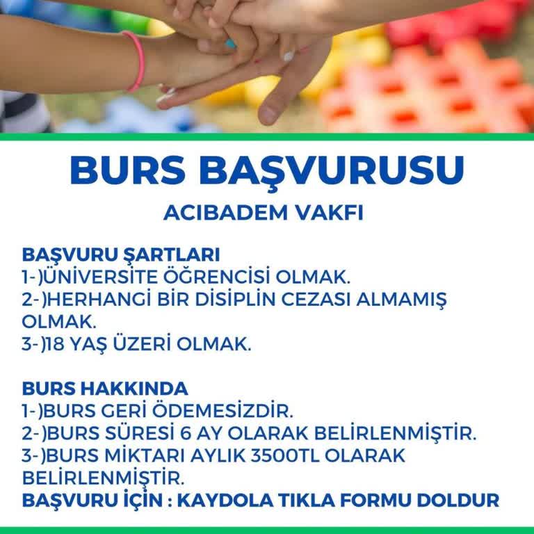 Burs Başvurusunda Kişisel Bilgilere Dair Endişe