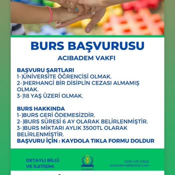 Burs Adı Altında Yanıltma!