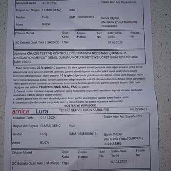 Garanti Kapsamında Olmayan Bahaneler