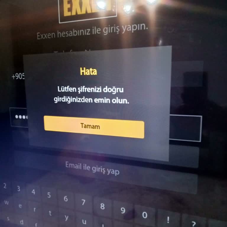 Grundig Smart TV'de Exxen İzleme Sorunu