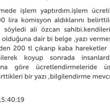 Yanıltıcı Komisyon Ücreti Ve Uygunsuz İşlemler