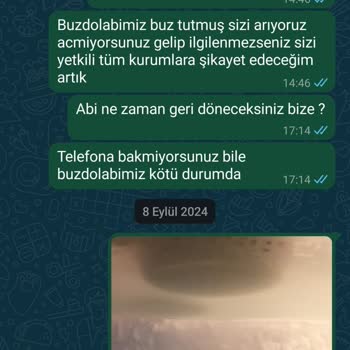 Buzdolabı Servisine Ulaşamama Ve Buzlanma Sorunu