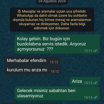 Buzdolabı Servisine Ulaşamama Ve Buzlanma Sorunu