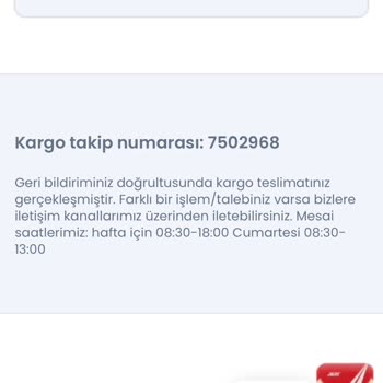 Kayıp Ürün İçin Çözüm Bulunamıyor