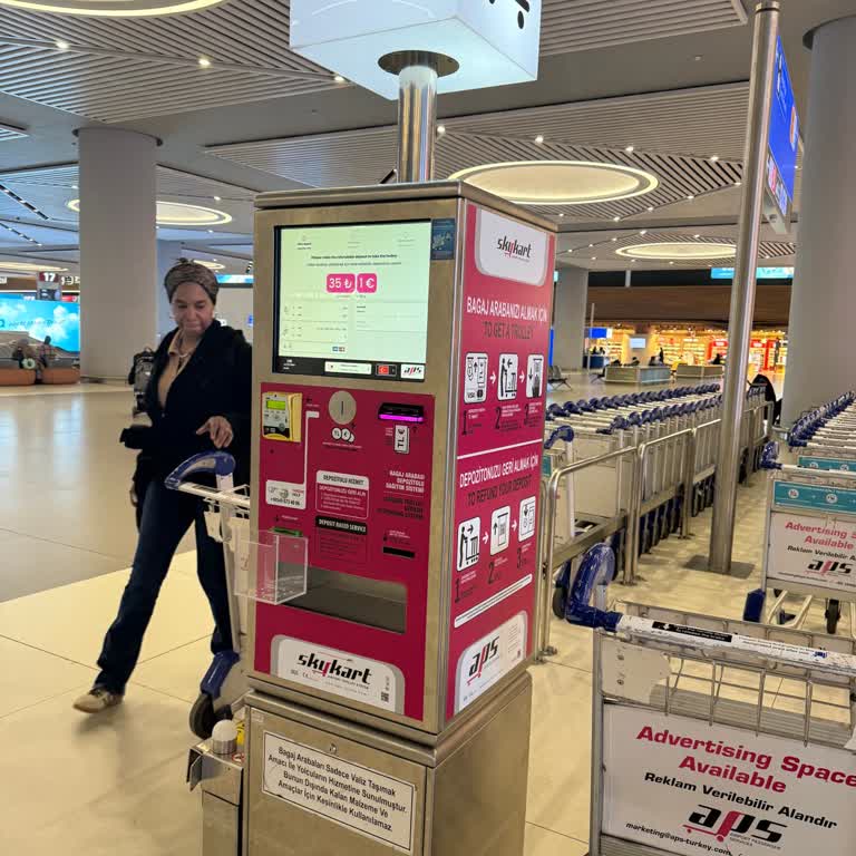 İstanbul Havalimanı'nda Bavul Aracı Sorunu Ve Çalışan İlgisizliği