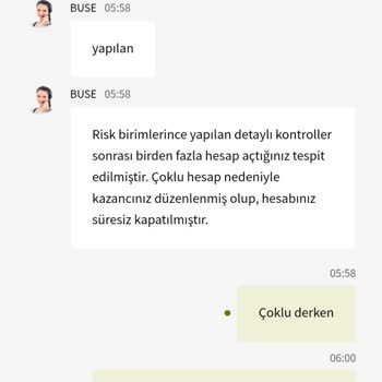 Hesap Silinmesi Ve Para Çekim Sorunu