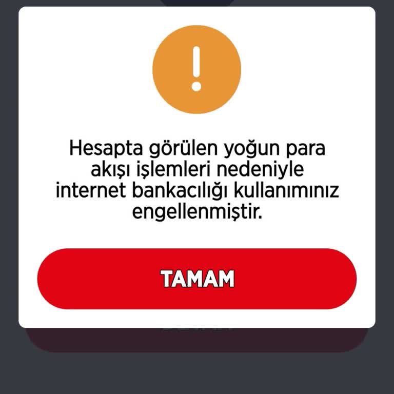 Ziraat Bankası İnternet Bankacılığı Erişim Engeli