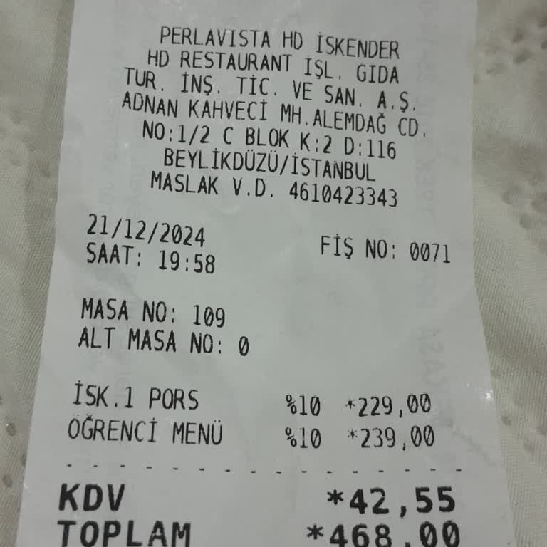 HD İskender'de Uzun Bekleyiş Ve Soğuk Yemek Şoku