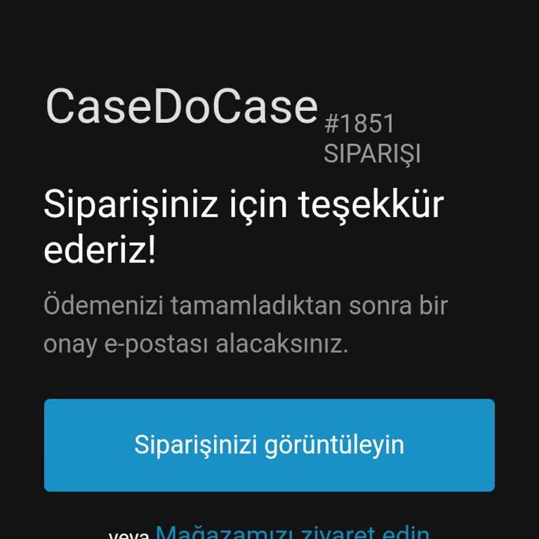 Sipariş Bilgilendirmesi Ve İletişim Sorunu