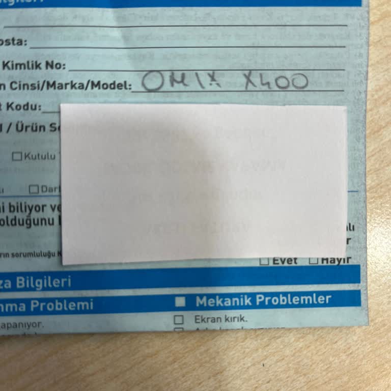 KVK Teknik Servis Ve Omix: Uzayan Bekleyiş Ve İletişim Sorunları