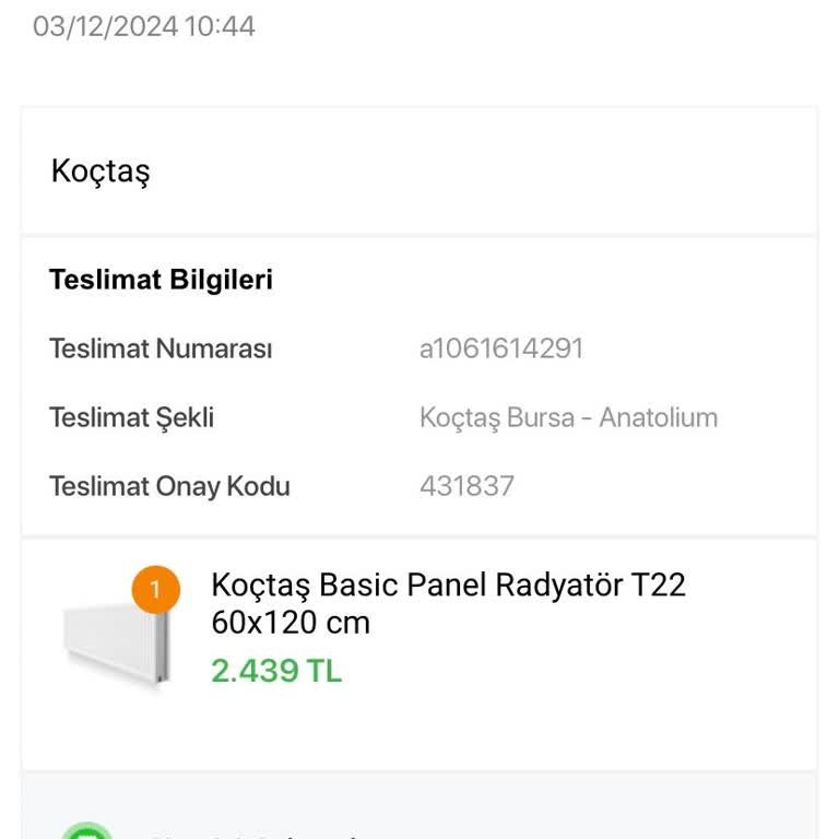 21 Gün Geçmesine Rağmen Sipariş Durumu Hala Güncellenmedi