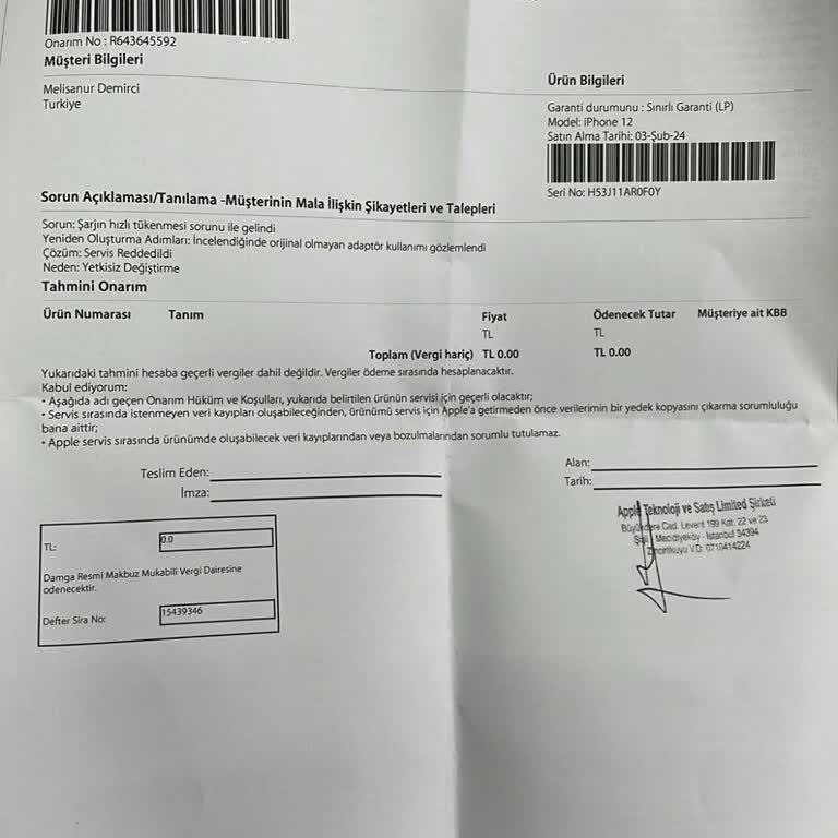 Sahte Ürün Satışı Ve Müşteri Zararının Karşılanmaması