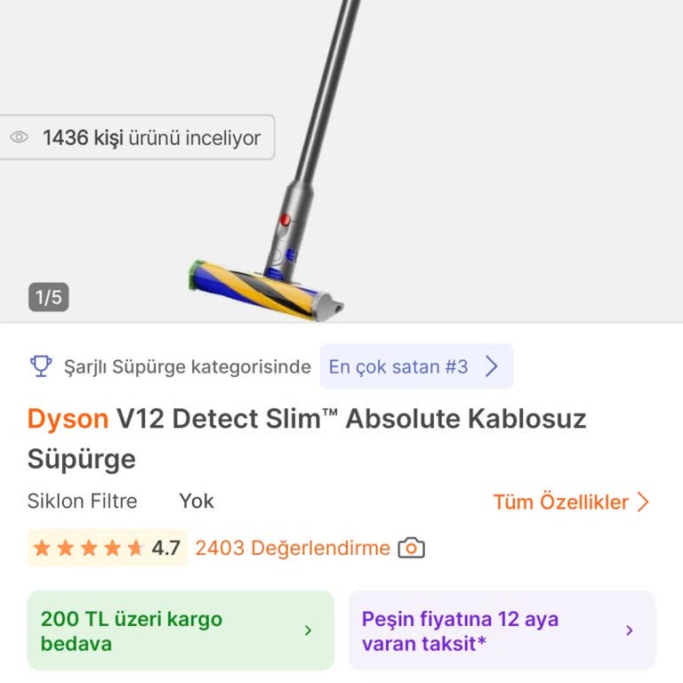 Dyson Kampanyasında Eksik Ürün Sorunu