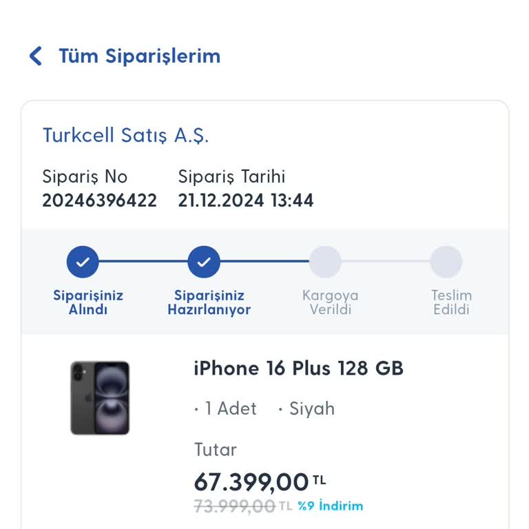 Turkcell Pasajında Teslimat Sorunu