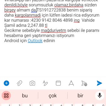 İletişim Sorunları Ve Geciken Kargo