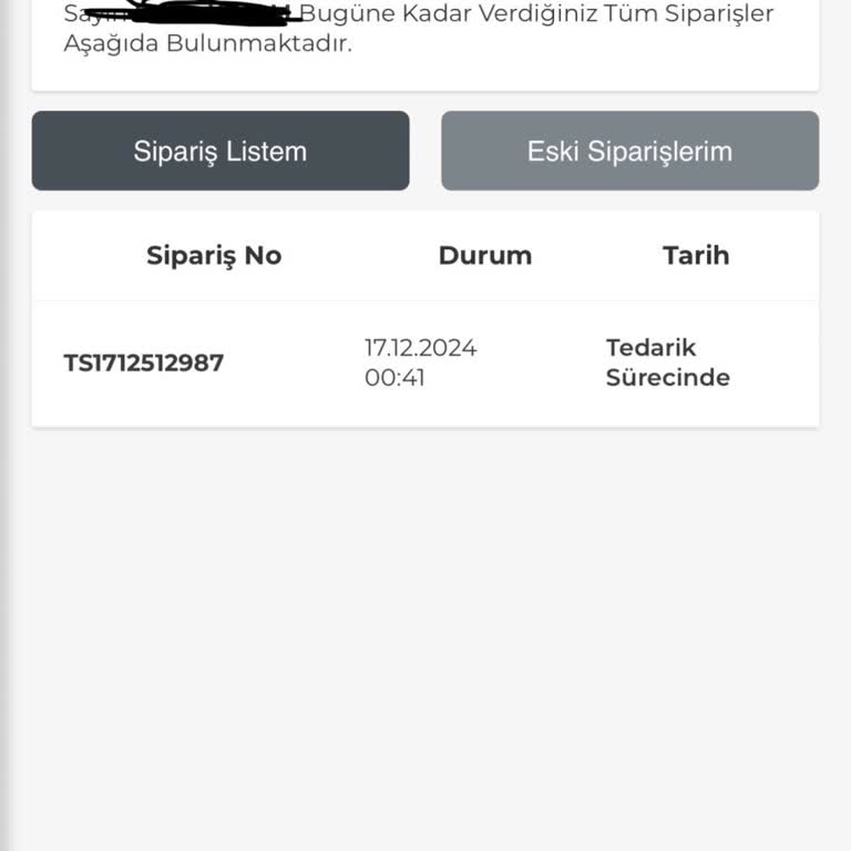 Geciken Sipariş Ve Yetersiz İletişim Sorunu