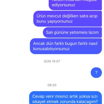 Instagram Siparişimde Muhatap Bulamıyorum