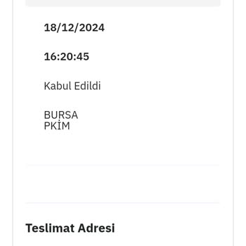 Yanlış Adrese Teslimat Ve İletişim Eksikliği