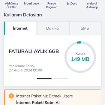 Beklenmedik İnternet Tüketimi Sorunu