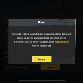 Aldığım Hesaplara Erişim Sorunu