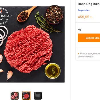 Migros Sanal Market'te Et Siparişi Hayal Kırıklığı