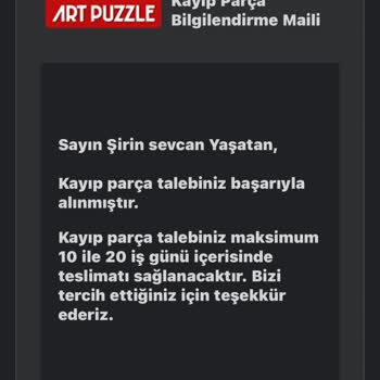 Eksik Puzzle Parçaları Ve İlgisiz Müşteri Hizmetleri